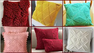 Latest Crochet Knitted Cushion Cover Design/Pillow Cover Design/Latest Cushion Cover Design