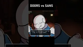 DOORS vs SANS (Roblox Doors Hotel Animation)