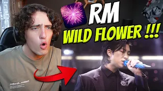 RM 'Wild Flower (with youjeen)' Official MV - REACTION!!!