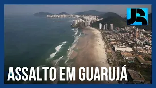 Assalto em casa de temporada termina com um suspeito morto e turista ferido em Guarujá (SP)