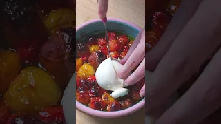 Roasted tomatoes & burrata