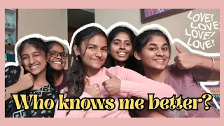 Who knows me better? 🌻 ft.schoolmates | fun and full of dramas | Tanishqa Verma | #friends