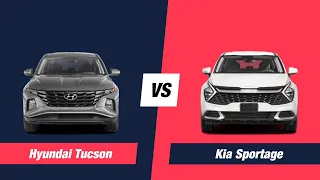 2023 Hyundai Tucson VS 2023 Kia Sportage | Comparison