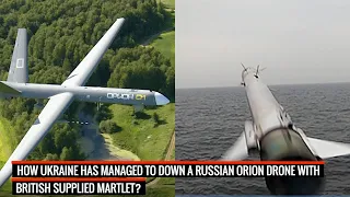 #Ukraine uses British #Martlet missile to down Russian Orion drone !