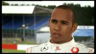 F1 Top Gear  Lewis Hamilton Drives Ayrton Senna's MP4/4 F1 Car