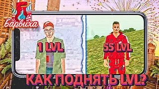 КАК БЫСТРО ПОДНЯТЬ УРОВЕНЬ на БАРВИХА КРМП || 10 LVL ЗА ДЕНЬ?!