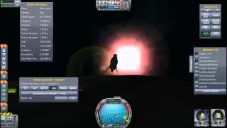 Rescuing An Astronaut In Munar Orbit - Kerbal Space Program