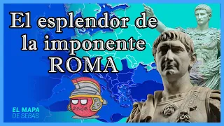 ⚔️HISTORIA del IMPERIO ROMANO [Parte 1] : De Augusto hasta Diocleciano 🏟 - El Mapa de Sebas