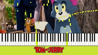 TOM & JERRY | Piano Tutorial | Vielen Dank für die Blumen (Aus dem Kinofilm "Tom & Jerry")