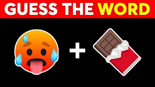 Guess the WORD by Emoji 🤔 Emoji Quiz