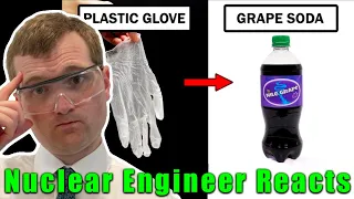 Nuclear Engineer Reacts to NileRed Turning Plastic Gloves into Grape Soda