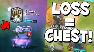 Clash Royale LUCKIEST EVER Super Magical Loss Challenge Ep. 2