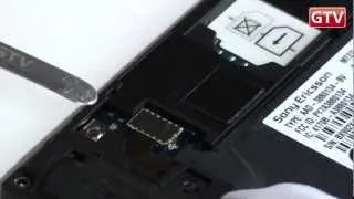 Sony Xperia Sola - видео инструкция по разбору.flv
