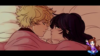 【Miraculous Ladybug Adrienette Comic Dub】A Stolen Kiss