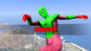 GTA 5 Funny Wasted SPIDERMAN Compilation #408 (Funny Moments)