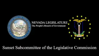 1/26/2024 - Sunset Subcommittee of the Legislative Commission