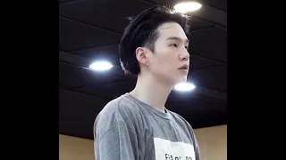 Yoongi’s hair in Daechwita Sword Dance Practice