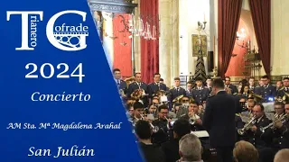 Concierto de la AM Sta. Mª Magdalena de Arahal en San Julián 2024