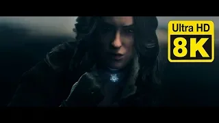 The witcher 3 intro 8k Upscaled with Machine Learning AI