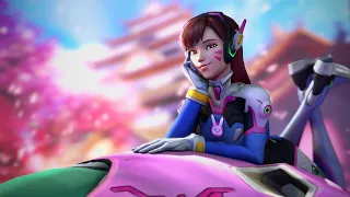 Дива. 3+2. Лучший момент матча. D'va Overwatch. Best moments