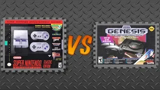 SNES Classic Edition vs. Sega Genesis Mini