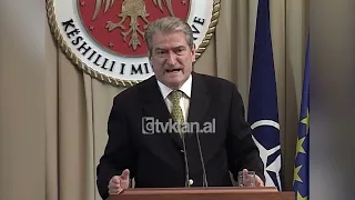 Berisha deklaratë për konfliktin Rusi-Gjeorgji, "Ngjarje shumë e rëndë" - (11 Gusht 2008)