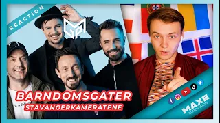 Stavangerkameratene "Barndomsgater" 🇳🇴 MGP 2021 | REACTION | Norway Eurovision