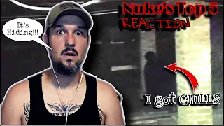 Nuke’s Top 5 (5 Scary Ghost Videos That Will SCARE away YO MAMA) —Reaction!!