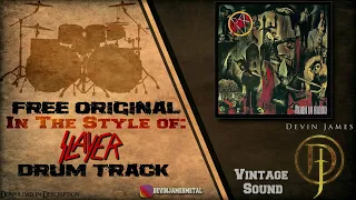 Slayer Styled Free Original Drum Track {Vintage Sound} - 202 BPM (FREE DOWNLOAD)