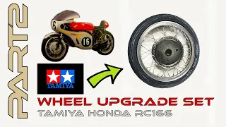 Motorcycle Model - RC166 Part 2 Wheel Upgrade