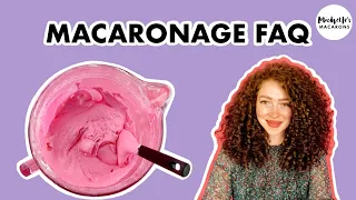 Macaronage Technique FAQ | How To Fold Macaron Batter