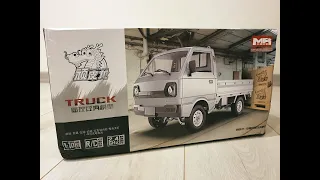 Suzuki Carry; WPL D12 Truck; unboxing