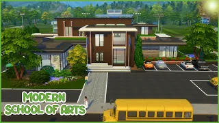 Modern School of Art | The Sims 4 | House Build + Tour