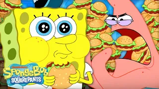 Every Krabby Patty Ever Eaten 🍔 | 30 Minute Compilation | SpongeBob