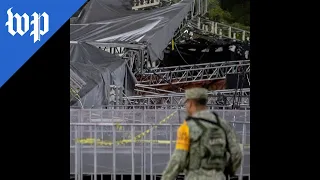 Deadly stage collapse at Mexican campaign rally