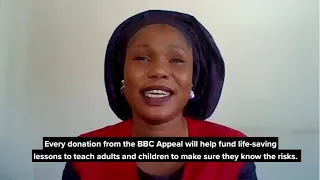 Rosamund Pike talks to MAG's Zainab about #LifesavingLessons in #Nigeria