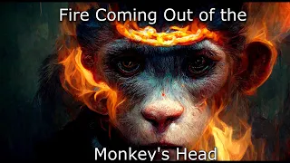 Gorillaz - Fire Coming Out of the Monkey's Head but with AI-generated images for each lyric