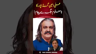 Ali Amin Gandapur's Important Message For PTI Workers