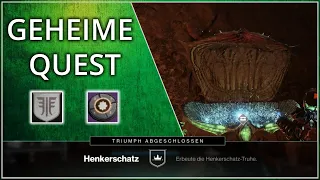 Erinnerungsbrenner Quest/Henkerschatz Triumph bekommen und abschließen Destiny 2 (GER/PS5)