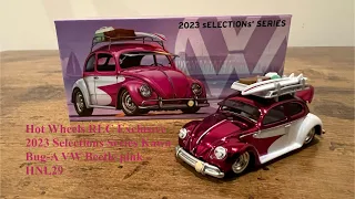 Hot Wheels RLC Exclusive 2023 Selections Series Kawa-Bug-A VW Beetle pink - HNL29