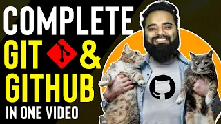 Master Git & GitHub in One Video: Learn the fundamentals with a Desi twist!