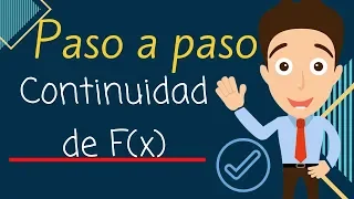 CONTINUIDAD DE UNA FUNCIÓN 📉 [ Paso a Paso ] Continuidad en un Punto