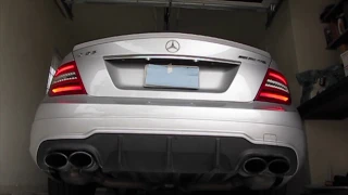 2013 C63: Resonator vs no resonator straight pipes