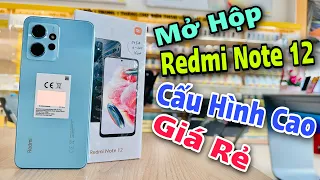 Mở Hộp XIAOMI REDMI NOTE 12 tại THẾ GIỚI DI ĐỘNG | Quyen GBox