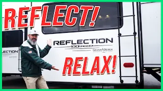 Relax! 2024 Grand Design Reflection 100 Series 28RL Fifth Wheel Travel Trailer Tour | Beckley's RVs