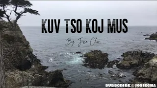 Kuv Tso Koj Mus - New Song [Lyrics Video]