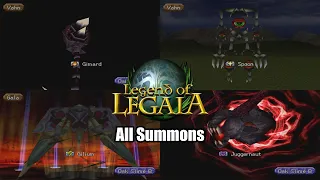 Legend of Legaia - All summons