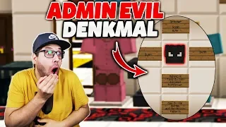 "ADMIN EVIL" DENKMAL AUFGETAUCHT! 😱