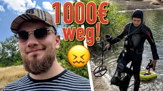 Er hat einen 1000€ Luxus Gegenstand verloren!! 😵‍💫 (Kann ich mit dem Metalldetektor helfen?!)