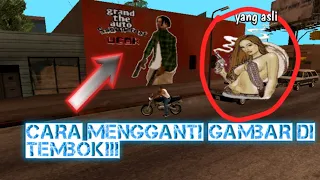 Gta San Andreas - Tutorial Cara Ganti Gambar Pada Dinding Pd Gambar!